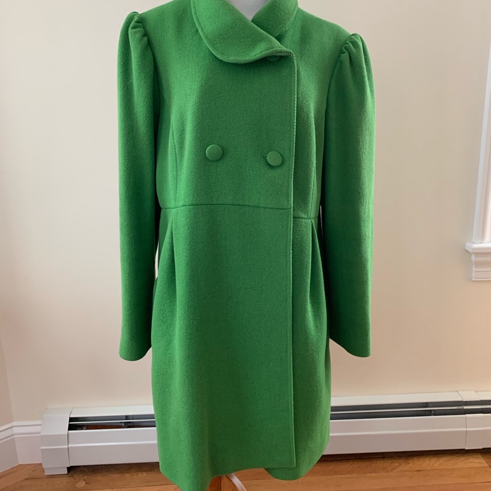 Green coat Size XL